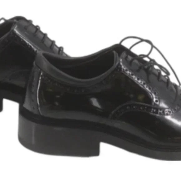 NEW GUCCI Black Laced up Oxford Shoe - Picture 3 of 4